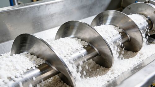 একটি পলিওল সম্প্রসারণ প্রকল্প, ডুয়াল-লাইন অপারেশন, টিউব ফিডারগুলি সম্মতিতে সমস্যাগুলি মোকাবেলা করে