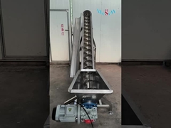 স্বনির্ধারিত স্বয়ংক্রিয় ফিডার জন্য কাস্টমাইজযোগ্য স্টেইনলেস স্টীল কমন স্ক্রু কনভেয়র