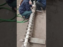 প্লাস্টিক ইনজেকশন মোল্ডিং মেশিনের জন্য বৈদ্যুতিক নিয়ন্ত্রিত উল্লম্ব স্ক্রু আউজার এক্সট্রুডার