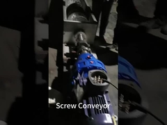 কাস্টম নমনীয় Trough স্ক্রু কনভেয়র স্পাইরাল গ্রুভ স্ক্রু Auger কনভেয়র ট্রান্সমিশন সিস্টেম