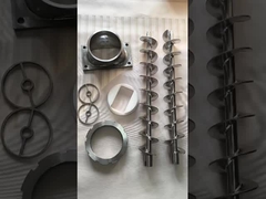 2025 OEM কাস্টম ছোট মিনি লম্বা স্টেইনলেস মেশিনিং ফিড স্ক্রু স্টিল অগার স্ক্রু