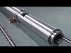 প্লাস্টিকের এক্সট্রুডার মেশিনের জন্য কাস্টমাইজড বিমেটালিক এক্সট্রুশন স্ক্রু কনিকাল টুইন স্ক্রু এক্সট্রুডার