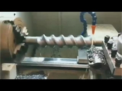 পিই, পিপিআর এবং পিপি পাইপ তৈরির জন্য মিশ্রণ মাথা সহ একক এক্সট্রুশন স্ক্রু