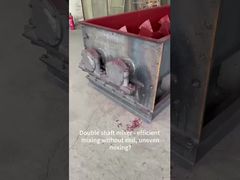 কাস্টম মাল্টি-শ্যাফ্ট স্ক্রু কনভেয়ার টুইন শ্যাফ্ট মিক্সার - কংক্রিটের জন্য ভারী শুল্ক ডুয়াল শ্যাফ্ট প্যাডেল মিক্সার