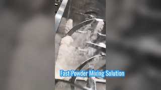 পাউডার মিক্সার উচ্চ দক্ষতা স্টেইনলেস স্টীল