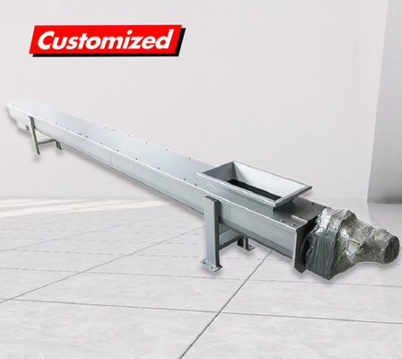 ভালো দাম কাস্টমাইজড কার্বন স্টীল তাপ প্রতিরোধী স্ক্রু অগার কনভেয়র উপাদান হ্যান্ডলিং জন্য অনলাইন