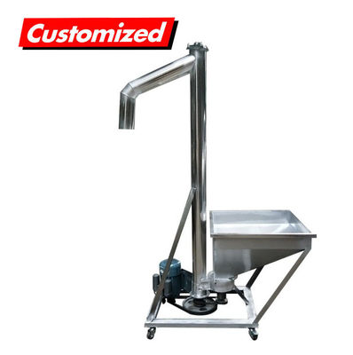 ভালো দাম স্টেইনলেস স্টীল তাপ প্রতিরোধী কাস্টমাইজযোগ্য স্ক্রু অগার ফিডার পাউডার পরিবহন জন্য অনলাইন