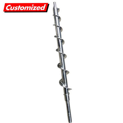 ভালো দাম বাল্ক উপাদান হ্যান্ডেলিংয়ের জন্য OEM কাস্টম স্টেইনলেস স্টিল তাপ প্রতিরোধী অগার স্ক্রু এবং স্ক্রু পরিবাহক ব্লেড অনলাইন