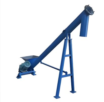 ভালো দাম পশু খাদ্য গরম করার জন্য নমনীয় U আকৃতির স্পাইরাল কনভেয়র নিয়মিত গতির স্ক্রু অগার ফিডার সহ অনলাইন