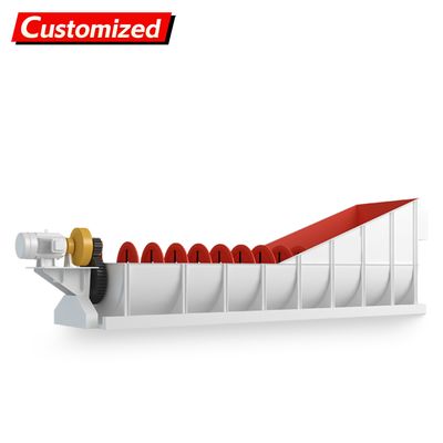 ভালো দাম custom Efficiency Silica Sand Washer Spiral Sand Washing Plant River Sand Screw Wash Machine auger screw Conveyor Customize অনলাইন