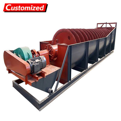 ভালো দাম oem Screw Sand Washing Machine 175 T/h Spiral Sand Washer Sand Washing Plant Manufacture Spiral Sand Washer to motorway,hydropower, building wash, classify, eliminatecontaminants. অনলাইন