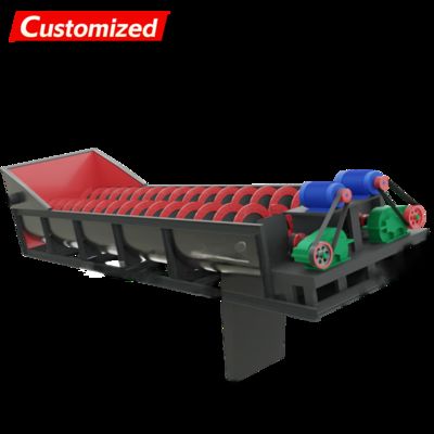 ভালো দাম Sand screw Washer  Spiral Sand Washing Machine high cleaning efficiency Energy Saving Mining Equipment wear-resistant steel Screw Sand Washer Machine for Gravel Pebble Basalt অনলাইন