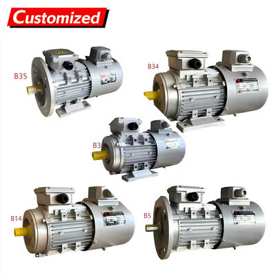 ভালো দাম নরম স্টার্ট এবং স্টেপলেস স্পিড রেগুলেশন সহ 1400 RPM থ্রি-ফেজ এসি ভেরিয়েবল ফ্রিকোয়েন্সি ড্রাইভ মোটর অনলাইন