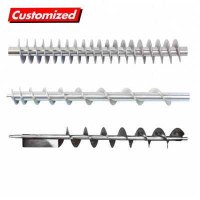 ভালো দাম শস্য ঝাঁটার সাইলোর জন্য OEM কাস্টম স্টেইনলেস স্টিল ফুড গ্রেড অগার স্ক্রু অনলাইন