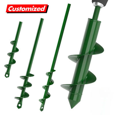 ভালো দাম বাগান গর্ত খনন জন্য কাস্টমাইজড উচ্চ নির্ভুলতা খাদ্য গ্রেড Auger স্ক্রু স্পাইরাল ড্রিল বিট অনলাইন