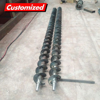 ভালো দাম ODM/OEM কাস্টম ক্রমাগত স্ক্রু ফ্লাইট আউজার স্ক্রু পার্টস স্টেইনলেস স্টীল স্পিরাল ব্লেড কনভেয়র অনলাইন