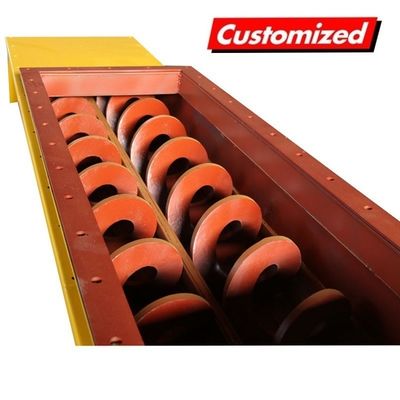 ভালো দাম স্টেইনলেস স্টীল কাস্টমাইজড তাপ প্রতিরোধী shaftless স্ক্রু Auger কনভেয়র সিস্টেম অনলাইন