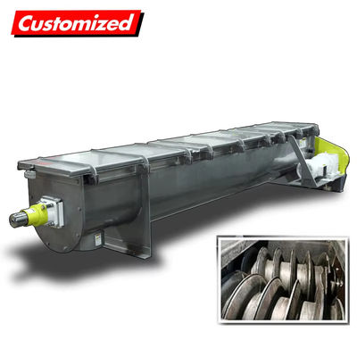 ভালো দাম OEM কাস্টম তাপীয় প্রক্রিয়াকরণ হিটার স্ক্রু শুকানোর অগার হোল ফ্লাইট হিটিং স্ক্রু কনভেয়র অনলাইন