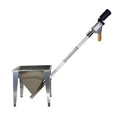 ভালো দাম খাদ্য গ্রেড পিই তাপ প্রতিরোধী নমনীয় স্ক্রু কনভেয়র দক্ষ উপাদান হ্যান্ডলিং জন্য কাস্টমাইজযোগ্য দৈর্ঘ্য সঙ্গে অনলাইন