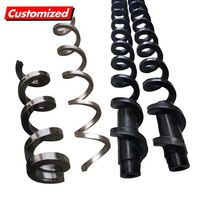 ভালো দাম শিল্প ব্যবহারের জন্য কাস্টমাইজড মাত্রা সহ স্টেইনলেস স্টিলের তাপ-প্রতিরোধী শ্যাফ্টলেস স্ক্রু পরিবাহক অনলাইন