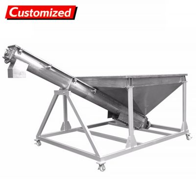 ভালো দাম বাল্ক উপাদান হ্যান্ডেলিংয়ের জন্য পরিবর্তনশীল ফ্রিকোয়েন্সি ড্রাইভ এবং গভীর স্ক্রু কাঠামো সহ কাস্টম ডিজাইন স্ক্রু অগার ফিডার অনলাইন