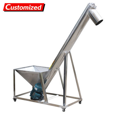 ভালো দাম 0-45 ডিগ্রী নতি সহ স্টেইনলেস স্টিল স্ক্রু ফিডার, উচ্চ প্রসার্য শক্তি এবং ম্যানুয়াল বা স্বয়ংক্রিয় অপারেশন অনলাইন