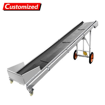 ভালো দাম oem Mobile Folding Industrial Inclined Belt Conveyor for Loading and Unloading Goods Belt Inclined Conveyor Factory, Farms, Energy & Mining, Food & Beverage Shops অনলাইন