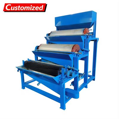 ভালো দাম OEM conveyor belt permanent magnet separator dry magnetic separator drawer-type magnetic separator industrial magnetic separator, suitable for waste recycling, old furniture and appliance recycling অনলাইন