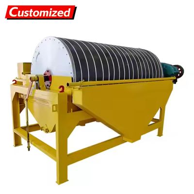 ভালো দাম OEM Small Wet Magnetic Separator Strong Water Beneficiation Magnetic Iron Remover Limonite Drum Wet Wet Magnetic Magnetic Separator mining, waste-to-energy plants অনলাইন