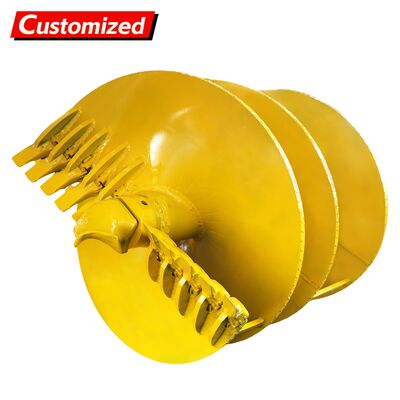 ভালো দাম কাস্টমাইজড অগার ড্রিলিং মেশিন, ড্রিলিং রিগ, মাটি খনন মেশিন, পিলিং অগার ড্রিল, বা ব্রিজ এবং রাস্তা নির্মাণের জন্য সোজা স্ক্রু ডিজাইনের সাথে টুইন-স্ক্রু অগার ড্রিল অনলাইন