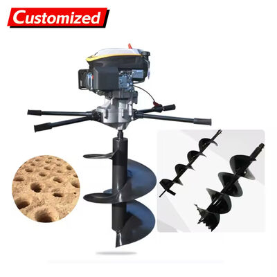 ভালো দাম বহনযোগ্য আউজার বোরিং মেশিন বায়ু-শীতল 2-স্ট্রোক ইঞ্জিন সহ বহুমুখী পৃথিবী এবং বরফ ড্রিলিংয়ের জন্য অনলাইন